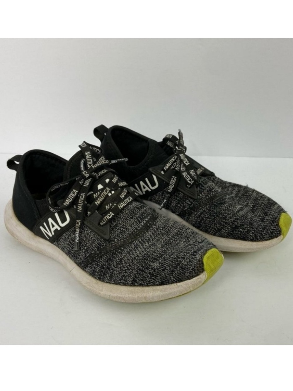 Nautica Beela Sneakers Grey Breathable Mesh Shoes Running Kicks Size 7.5 Active‎